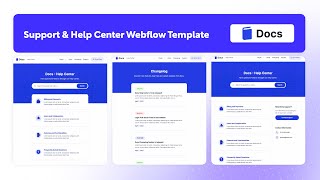 Support Website Template | Docs - BRIX Templates