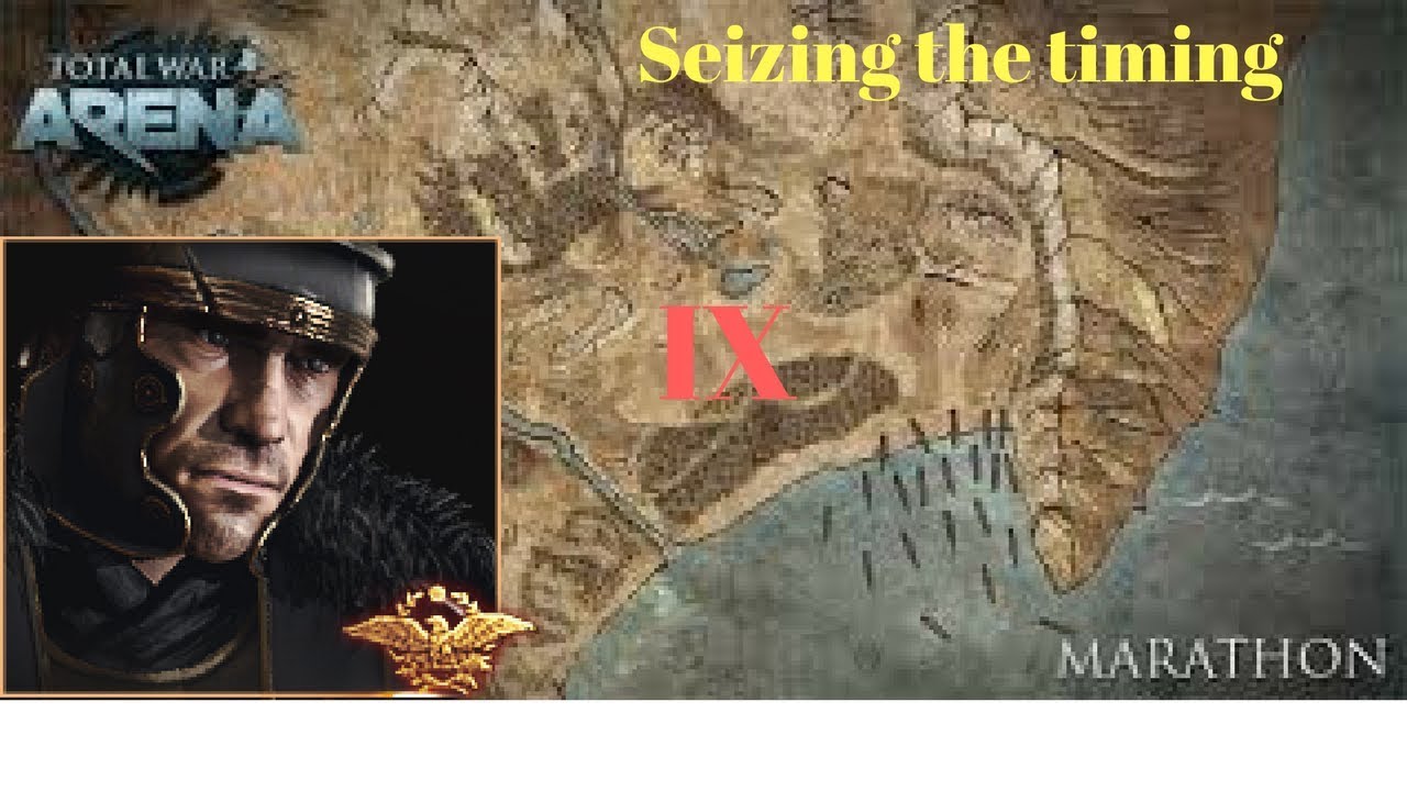 Total War: Arena - Germanicus - Battle 9 - Seizing the timing - As the enemy gets showered with missiles before we do,  their reactive testudo formation presents an opportunity for a charge.
