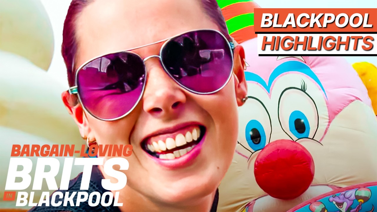 Blackpool's Brightest Bargain Tourists! | Bargain Loving Brits In Blackpool | Compilation