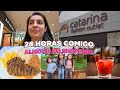 VLOG 24 HORAS COMIGO| Shopping, almoço, recebidos + noite da pizza