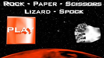 YouTube *INTERACTIVE* Video Game - Rock! Paper! Scissors! Lizard! Spock!