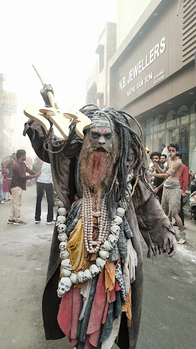 Aghori baba tandav roop aaradhana bhajan #aghori #shiv #bhajan #feedshorts #ram #trending #ytshorts