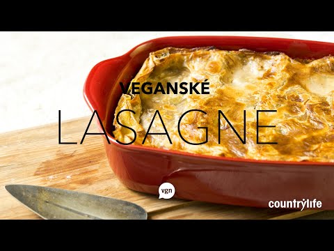 Veganské lasagne
