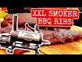BBQ SPARERIBS im XXL SMOKER perfekt GRILLEN —- Klaus grillt