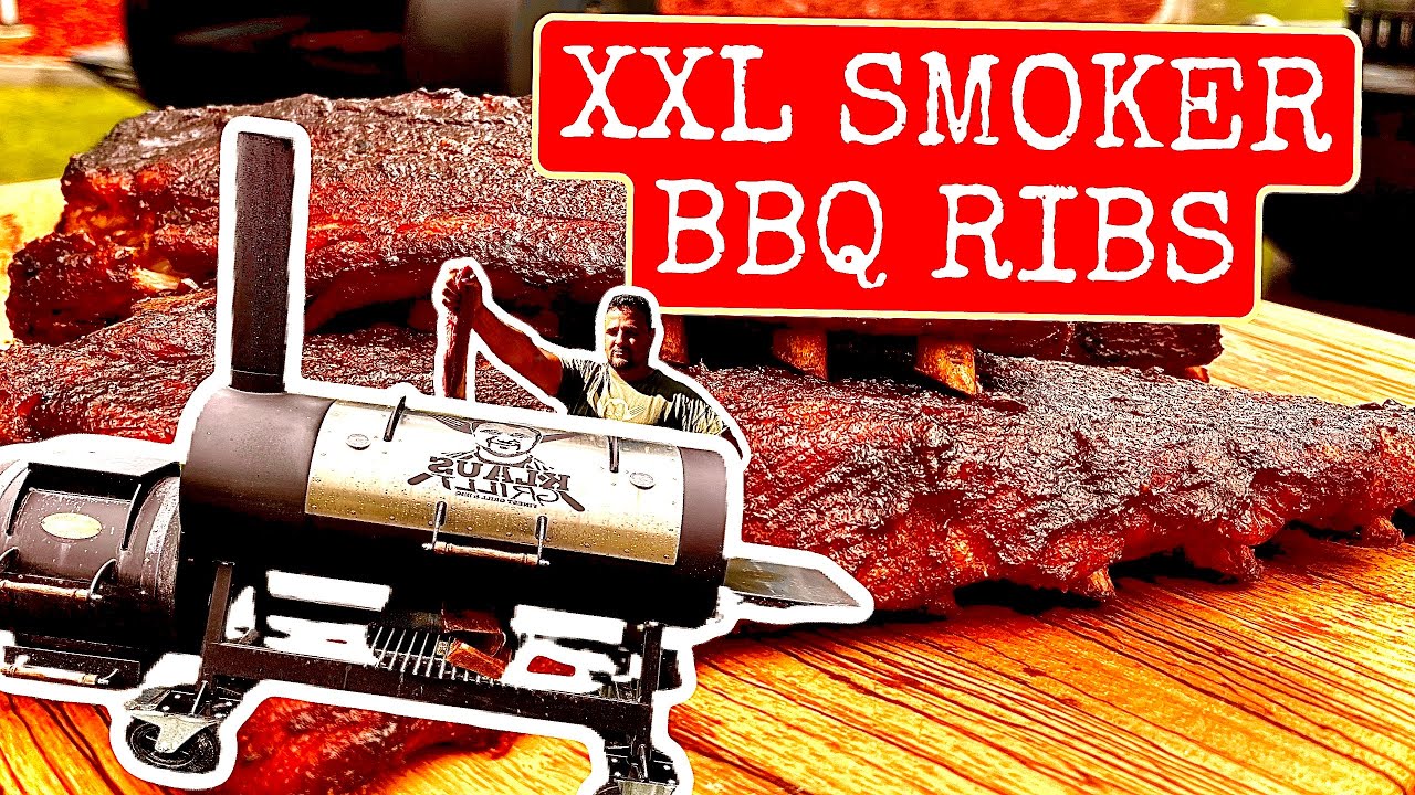 BBQ SPARERIBS im XXL SMOKER perfekt GRILLEN --- Klaus grillt