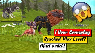 Leveling up a Legendary Lion in 1 Hour | Wildcraft: Animal Sim Online 3D screenshot 1