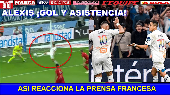🔥 ASI REACCIONA PRENSA FRANCESA a GOL y ASISTENCIA de ALEXIS SANCHEZ MARSELLA vs ANGERS