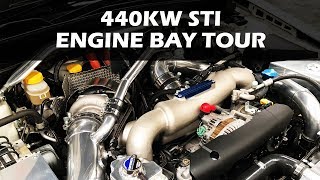 440KW STi - Engine Bay Tour