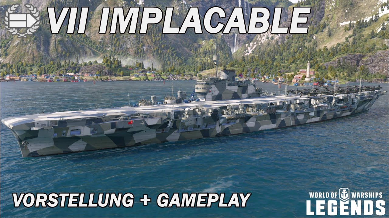 IMPLACABLE - Vorstellung und erstes Gameplay - World of Warships Legends