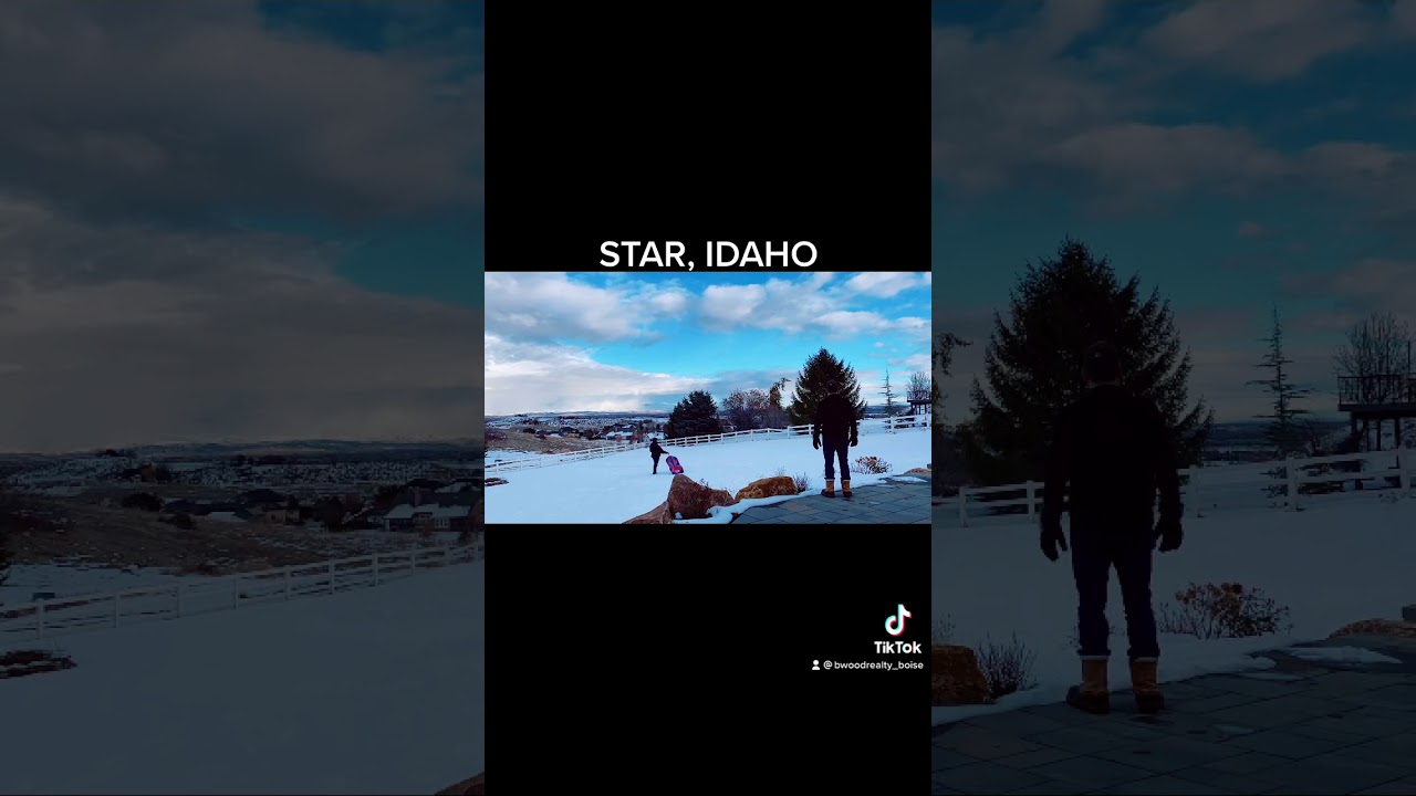 2021 Star, Idaho Snow Sledding