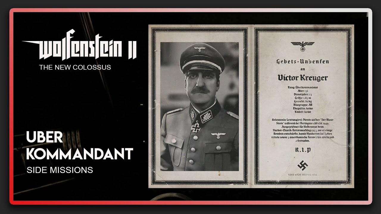 Wolfenstein 2 Mission New Orleans Ghetto District