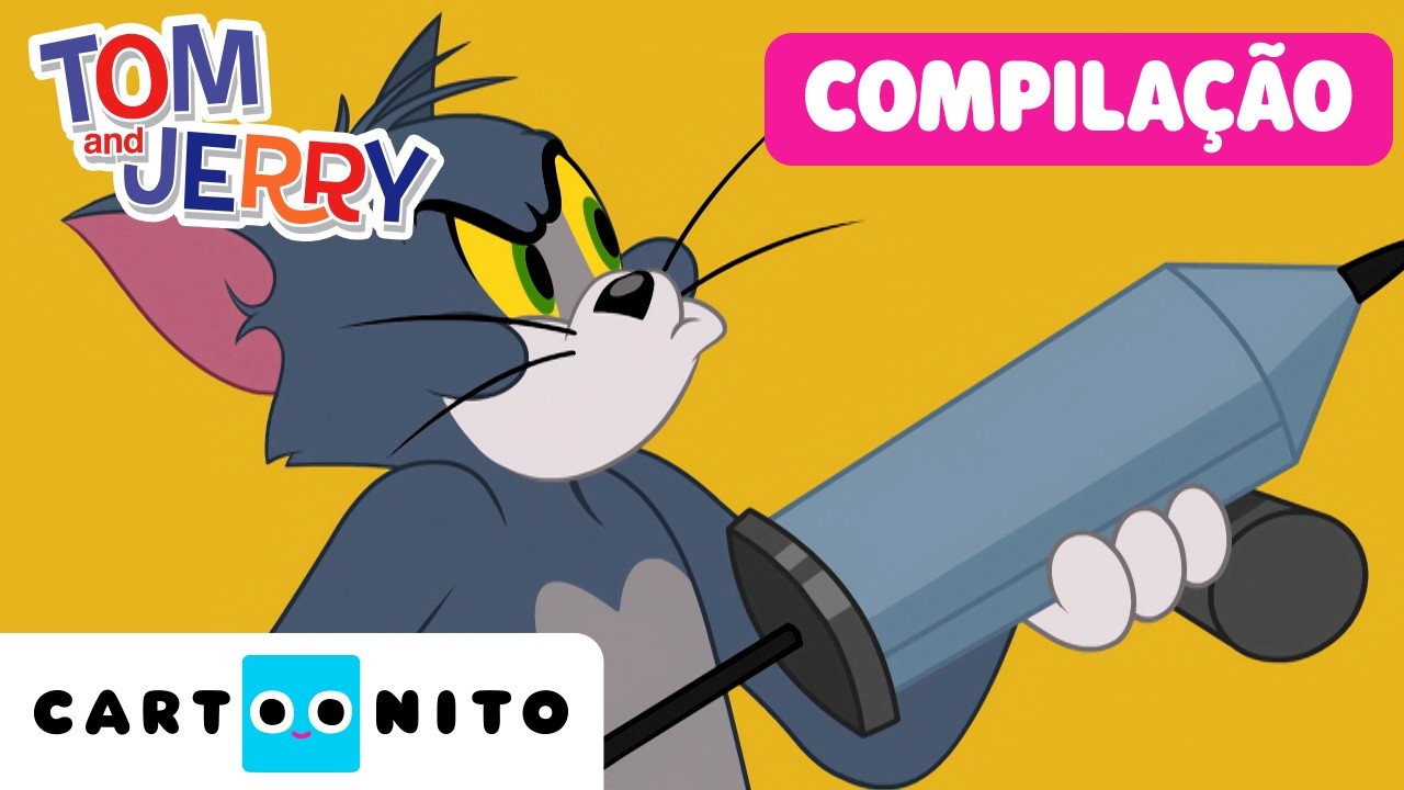 Tom e Jerry | A Mil à Hora! 🚀🤣 | Compilação | Cartoonito