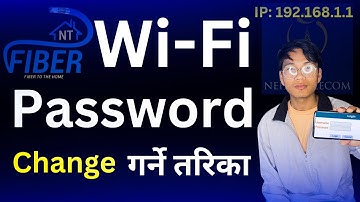 NT Fiber Wi-Fi Password Change Garne Tarika | How To Change NT FIBER WIFI Password