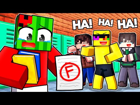 FIRST Day in HIGH SCHOOL in Minecraft!