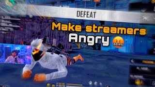 MAKE STREAMERS ANGRY 🤬🔥 جعل الستريمرز غاضبين