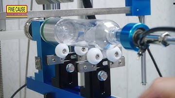 Curved screen printing machine by servo motor(round screen printer)FA-400RSN_Fine Cause