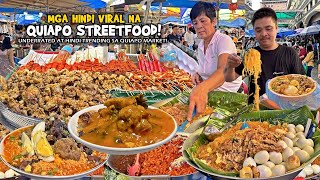 Mga hindi TRENDING o VIRAL na QUIAPO STREET FOOD sa Manila SAMGYUP SOTANGHON PALABOK FIESTA OVERLOAD