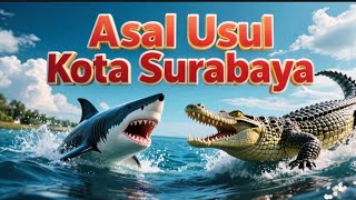 Asal Usul Kota Surabaya 🐟🐊 Kisah Sura dan Baya | Cerita Anak Nusantara