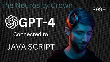 I literally connected my brain to GPT-4 with JavaScript