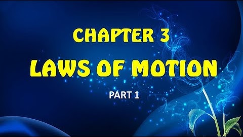 FORCES - CONTACT & NON CONTACT ( CLASS 9 CH 3 PART 1)