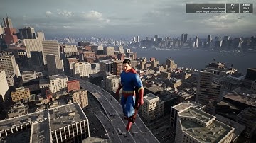SUPERMAN™ in Unreal Engine  -  Open-World Game in Unreal Engine 5