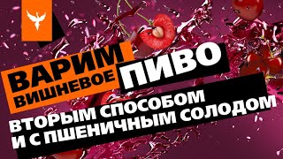 Варим Вишневое Пиво Вторым Способом И С Пшеничным Солодом. Карбонизация Соком