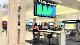 @FlyTPA Blue Express Pickup/Dropoff & Shoppes at Bayshore #walking #airport #flyxo #travel #fyp