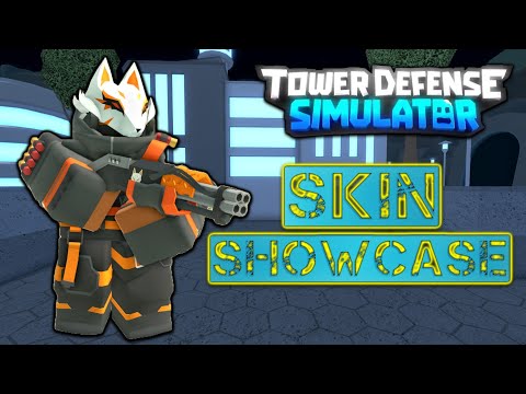 ALL VIGILANTE SKIN SHOWCASE - Tower Defense Simulator 