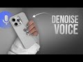 How to Denoise Voice in iPhone (tutorial)