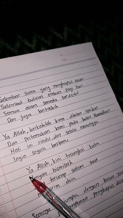 Syair bulan sya'ban #shorts