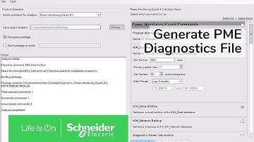 Generating A System Diagnostic In EcoStruxure Power Monitoring Expert | Schneider Electric Support