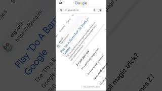 Fun Google Easter Egg: Do a Barrel Roll! #shorts #google #easteregg #doabarrelroll
