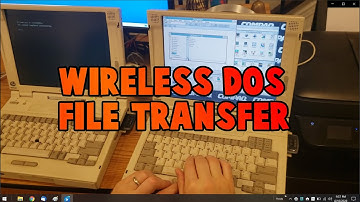 RetroTour: Copying Files Via Wireless in MS-DOS