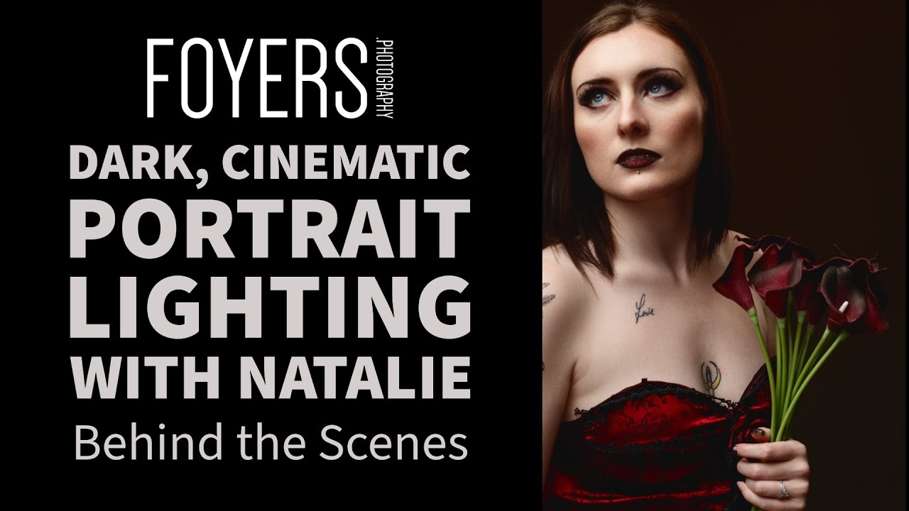 Behind the Scenes: Gothic Studio Portrait Shoot with Natalie