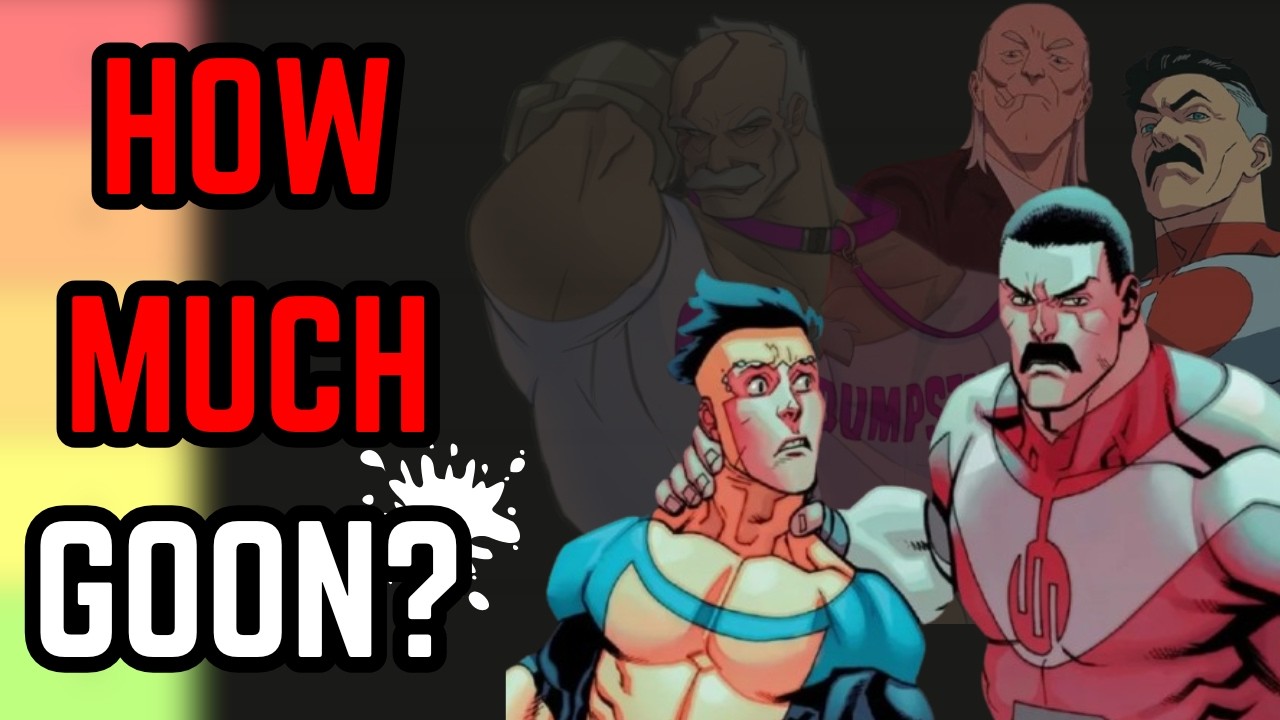 HOW MUCH GOON CAN THE INVINCIBLE CHARACTERS FILL? - YouTube