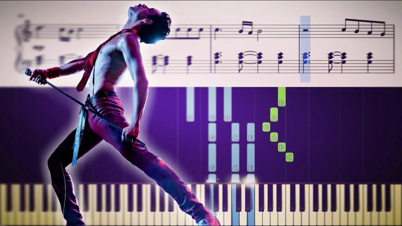 How To Play The Piano Part Of Bohemian Rhapsody By Queen With