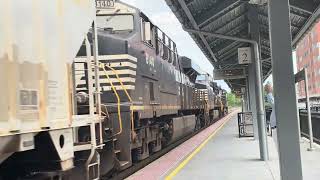 Norfolk Southern Ethanol Empties Train 65D @ Durham w/ NS #4224 leading & it’s Backwards K5HL 6/1/26