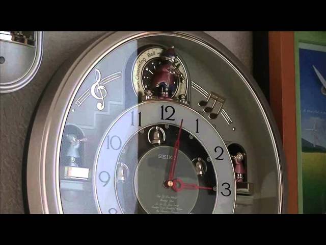 SEIKO チャーミングベル からくり時計 - YouTube