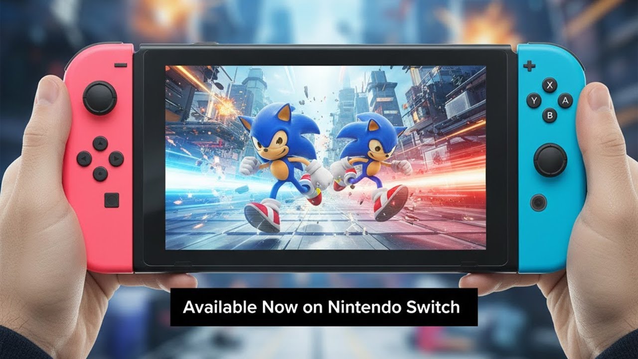 Sonic Forces — обзор игрового процесса (Nintendo Switch)