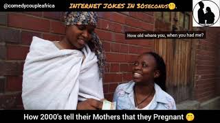 TikTok Trending 9 Internet Jokes in 30seconds ????|Comedy Couple Africa | #Mzansimemes