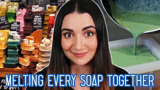 Melting Every Soap From Lush Together