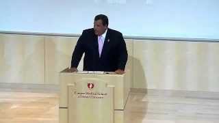 CMSRU Ribbon Cutting Ceremony - Governor Chris Christie