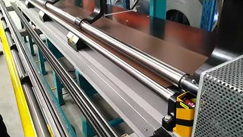 Sl-3-w  4 meter gutter making machine beading / rolling / water chanell