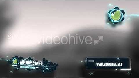 Sci-Fi Lower Thirds - 4 Pack (After Effect Template)