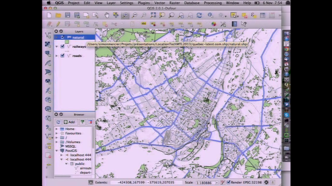 Qgis Construire Une Carte En 10 Minutes