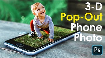 Photoshop: How to Make Your Photos into Smartphone 3-D, POP OUTS!