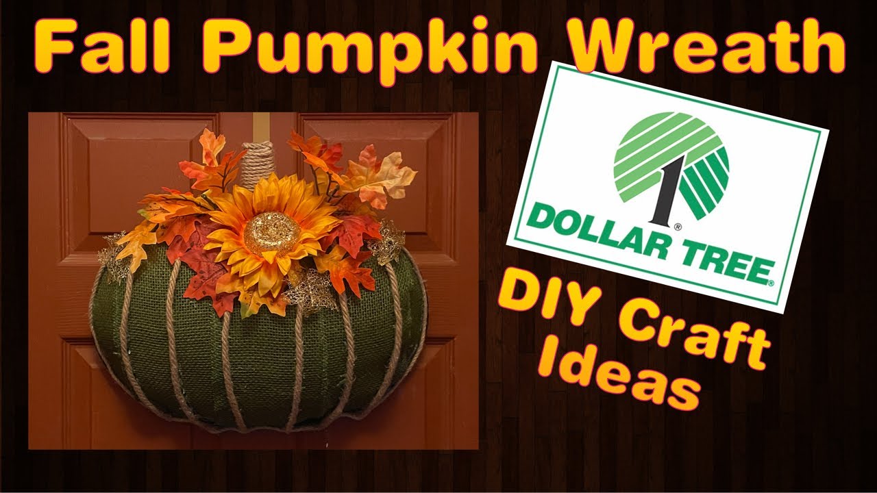Easy Pumpkin Wreath Tutorial Dollar Tree Fall DIY YouTube Easy Pumpkin Wreath Tutorial Dollar Tree Fall DIY YouTube