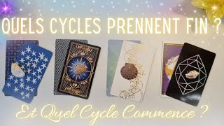 Quels CYCLES/SCHEMAS se terminent et le NOUVEAU CYCLE qui les remplace 🌞🌑|Choisis un Tarot