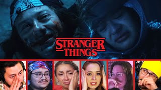 25 Fans React to EDDIE's DEATH | Stranger Things Finale 4x9 Reaction Mashup