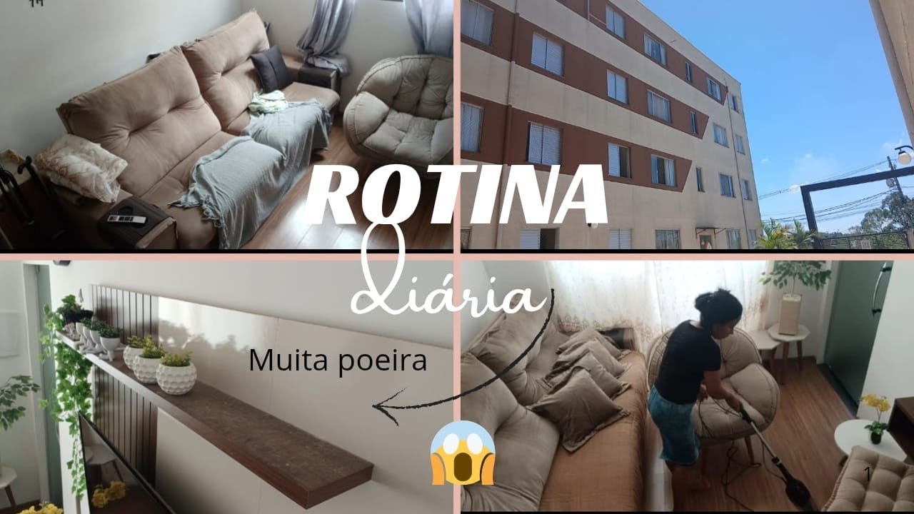 VLOG :MINHA ROTINA DIÁRIA, TINHA MUITA POEIRA